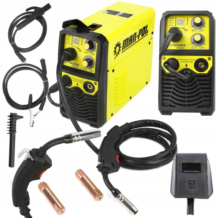 Mar-Pol MIG MAG MMA TIG 130A 230V hegesztőgép szett