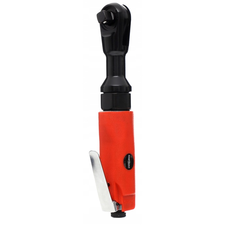 Gracheta pneumatica (cheie cu clichet) Kraft&Dele KD1435, 1/2\" (13 mm), cuplu maxim 68 Nm, presiune de lucru 6,3 bar, rosu/negru, 1 buc