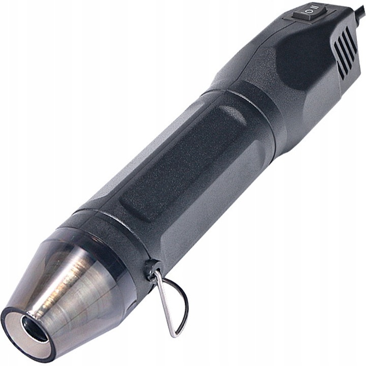 Pistol de lipit Yihua 8858-3, 300W, 170C, negru, 23,5cm, set cu suport pliabil