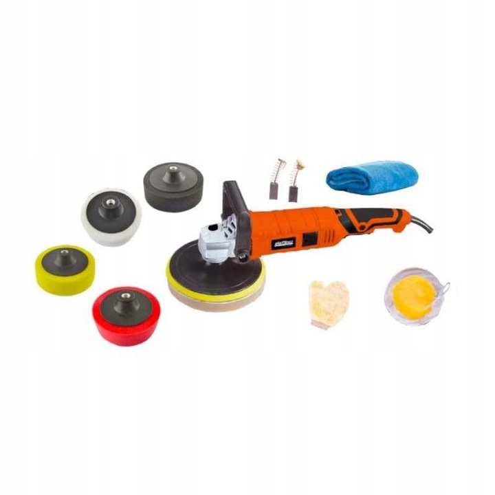 Kraft&Dele KD3078 2650W 180mm elektromos sarokcsiszoló teljes készlet