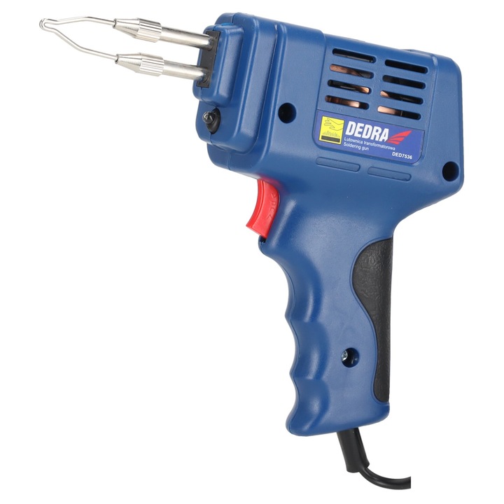 Dedra transzformátoros forrasztópáka 175W 600C készlet 2 heggyel, többszínű paszta 0.5kg