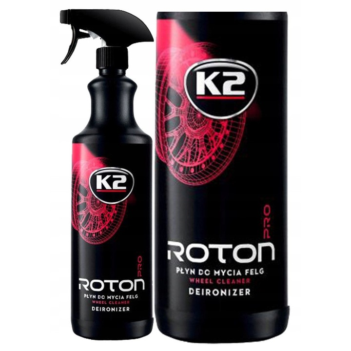 K2 ROTON felnitisztító készlet, piros gél, 1l