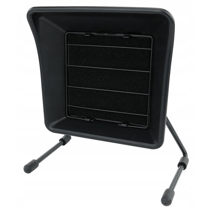 Absorbant de fum Reball Waterun 496, 24W, 3 filtre, 200x270x168mm, antistatic, negru