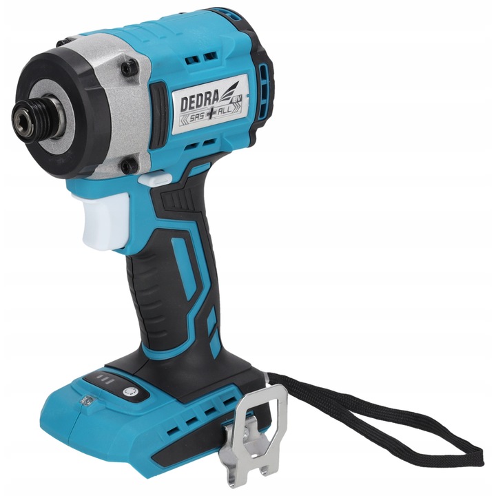 Surubelnita cu impact, Dedra DED7144, fara perii, 18V, 220Nm, compacta, neagra, 1,1kg