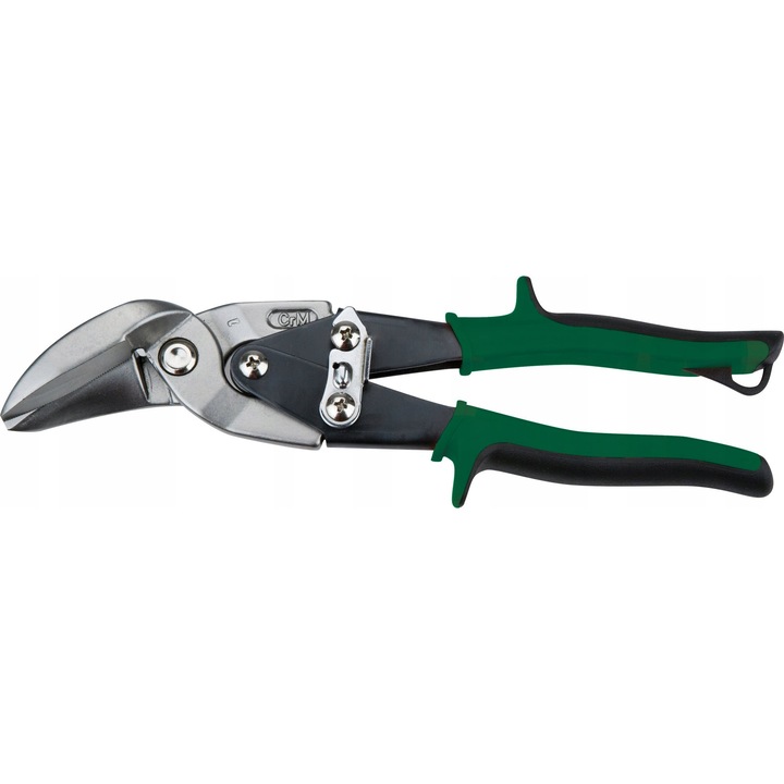 NEO lemezvágó olló, 240 mm, balos, króm-molibdén acél, súly 0.45 kg, többszínű
