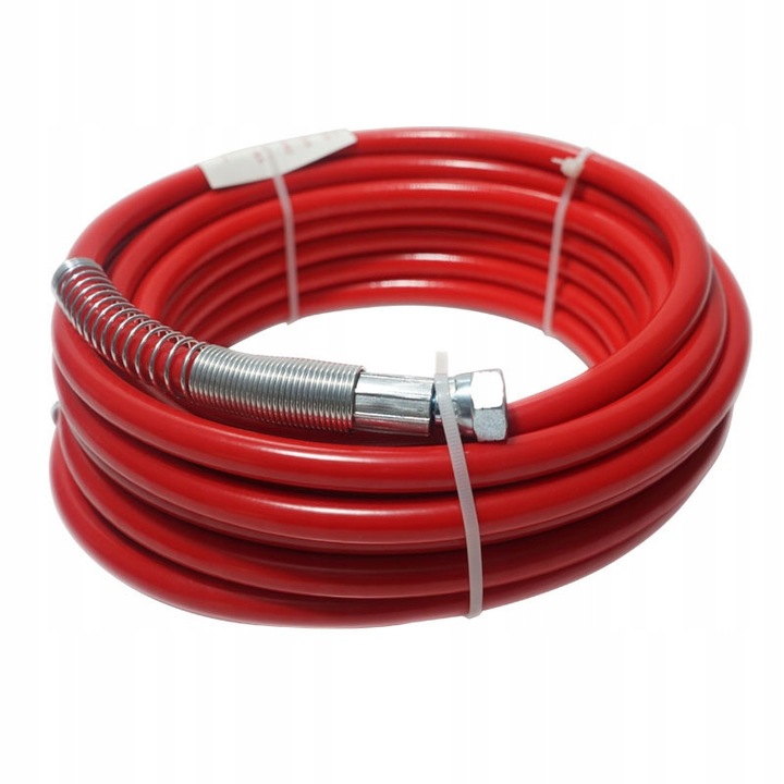 Furtun de vopsit Rosfix 15m, rosu, 1/4"
