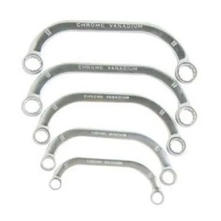 Set chei ocazionate tip C 10-19mm, Jonnesway, din otel CrV, cu etui