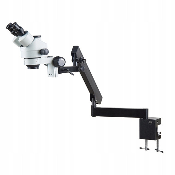 Rosfix Neptune Pro MSNP-T-WDMS1 trinokuláris mikroszkóp, 7x-45x zoom, megvilágítás, komplett szett