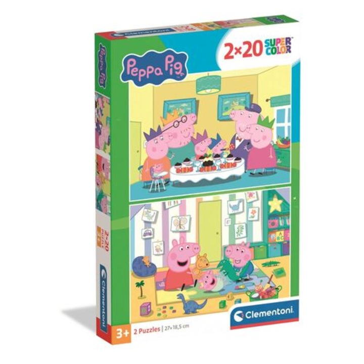 Пъзел 2x20 части - Peppa Pig 2026