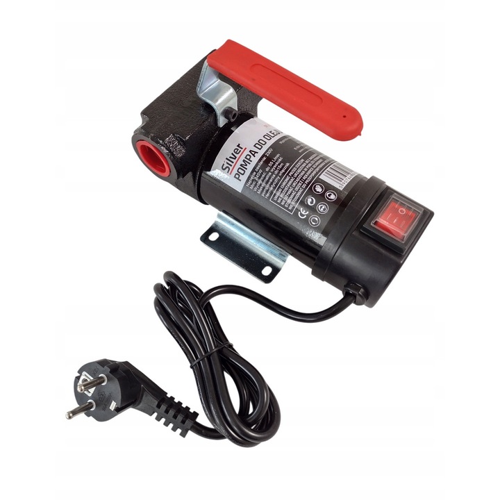 Помпа за масло SilverTools 230V, мини CPN, 55 л/мин, 15 м, пълен комплект