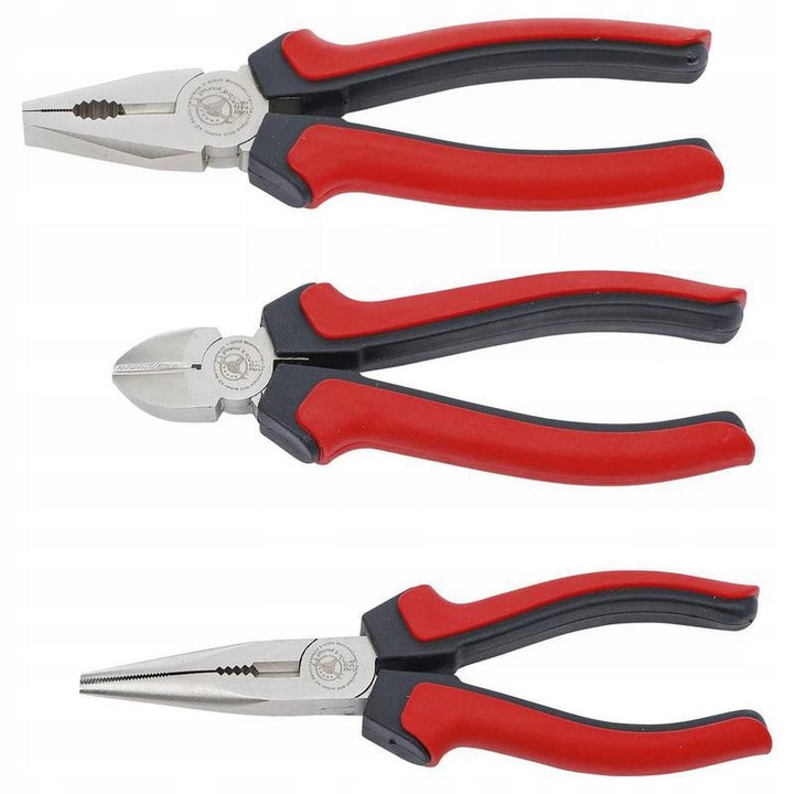 Set de clesti 3 piese BGS, 160x175mm, izolatie 2-componente