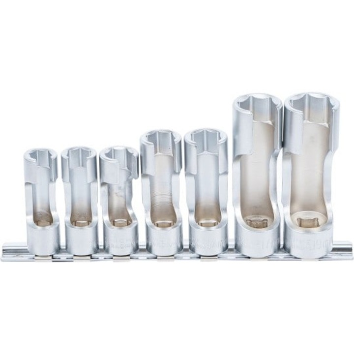 Set de chei tubulare speciale BGS, 10-19 mm, 7 piese, cu suport pentru perete