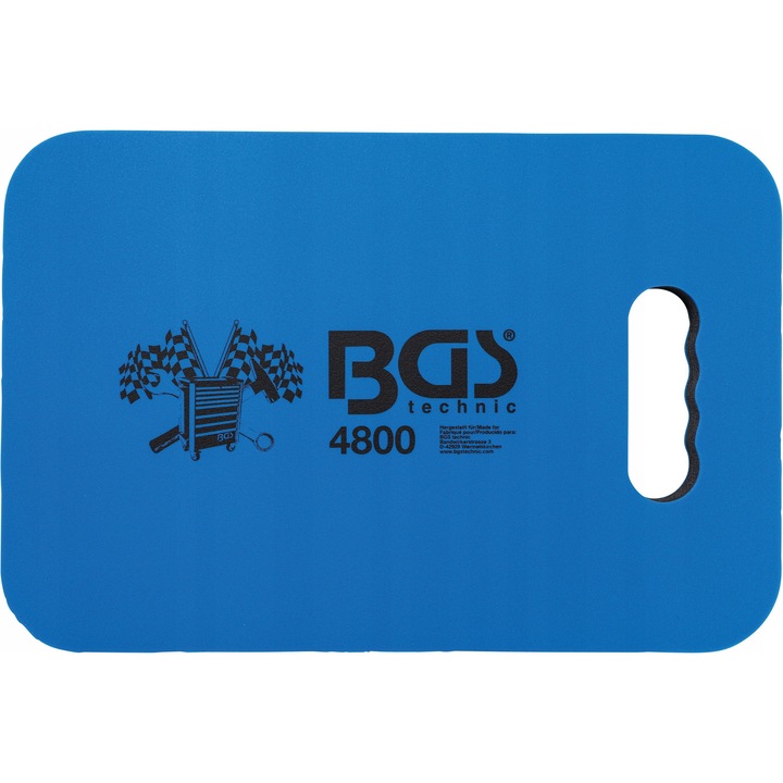 Работна подложка BGS, 480x320x36мм, устойчива на масла и горива, троен слой