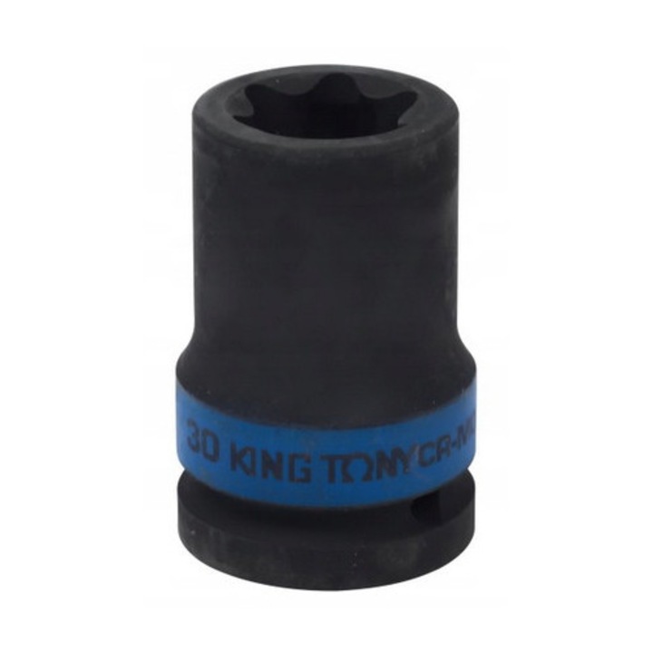 Cheie impact 3/4" King Tony E30, scurta, din otel crom-molibden, 27x65mm