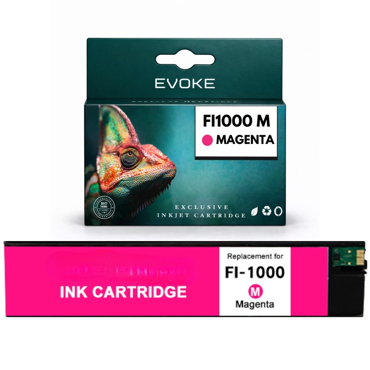 Kompatibilis patron HP FI1000 M FI-1000 magenta 233 ml nyomtatóhoz, kompatibilis a HP FI-1000 Printhead-del