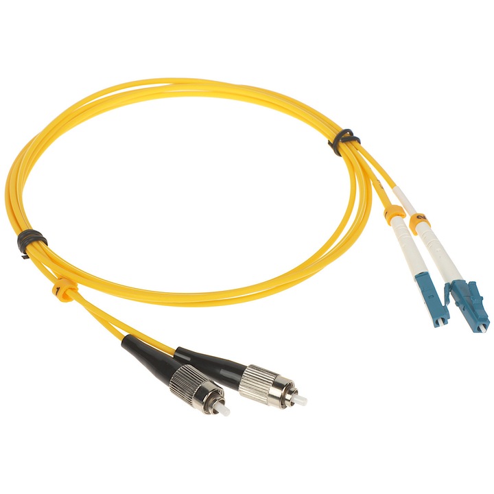 Пач кабел дуплекс LC/UPC-FC/UPC, 1м, 9/125м, LSZH, Delta Electronics