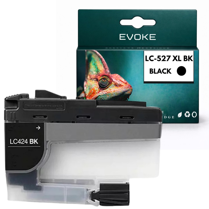 Kompatibilis patron Epson LC527 XL LC-527 fekete 25 ml nyomtatóhoz, kompatibilis az MFC-J4350DW MFC-J4550DW modellekkel