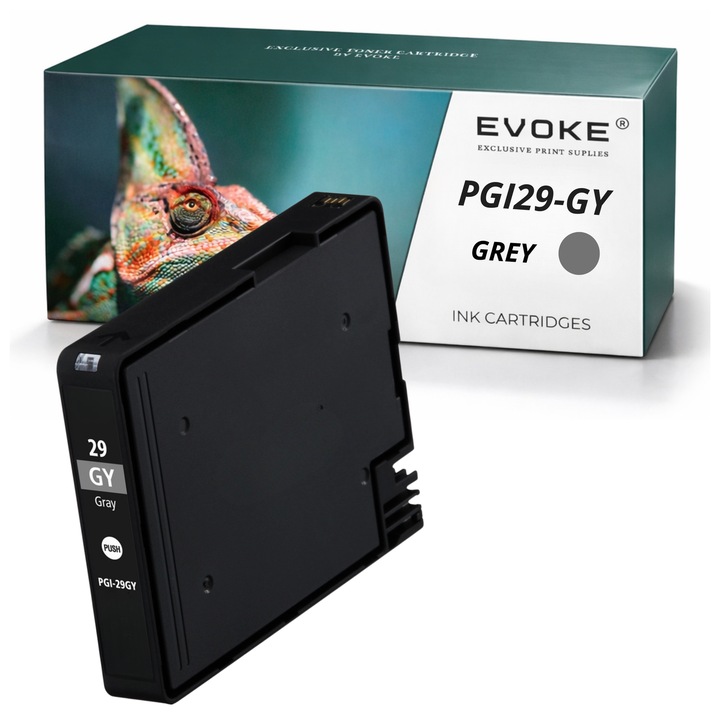 Kompatibilis patron Canon PGI-29 PGI29 4871B001 szürke 38 ml, kompatibilis a Pixma Pro-1-gyel