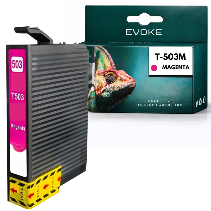 Kompatibilis patron Epson T503M T-503 XL magenta 10 ml nyomtatóhoz, kompatibilis a WF-2965DWF 2960DWF Exp Home XP-5200 XP-5205 modellekkel