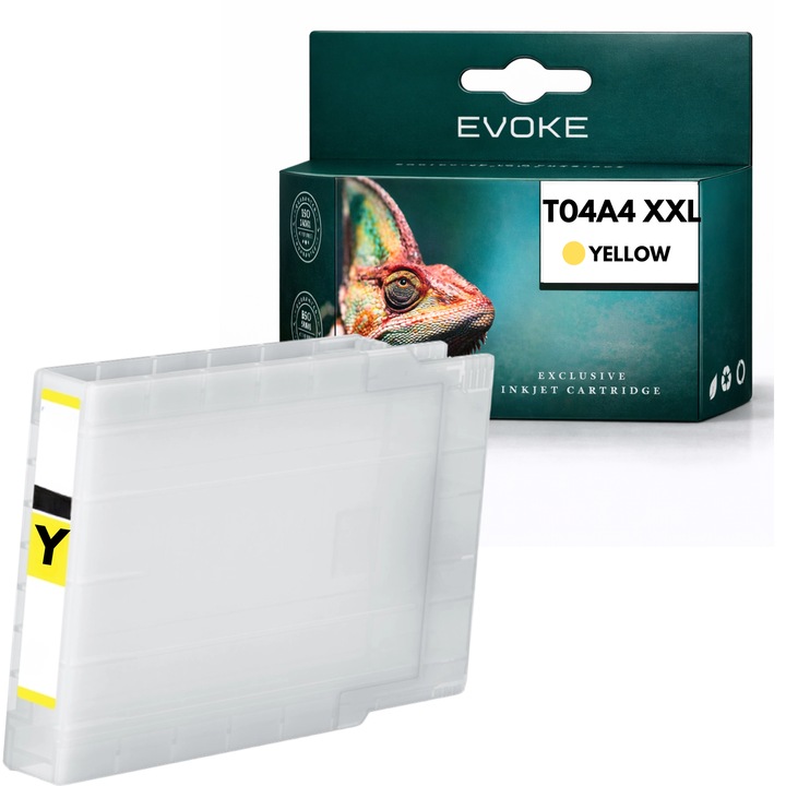 Kompatibilis patron Epson T04A4 T05AY sárga 90 ml nyomtatóhoz, kompatibilis a WF-C8190DW WF-C8190DTWC WF-C8190DTW modellekkel