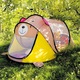 Cort pentru copii, ursulet, 185x85x100 cm, autoasamblabil, gradina, plaja, poliester, pentru copii, greutate 1, 5 kg, de la 3 ani