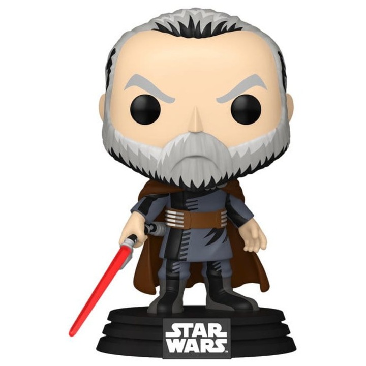POP! Star Wars Dooku gróf figura 9 cm, többszínű