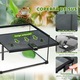 PawHut Terariu pentru Reptile Ridicat cu Incuietoare si Termometru, din Sticla si Plasa Metalica, 50x30x25 cm, Negru