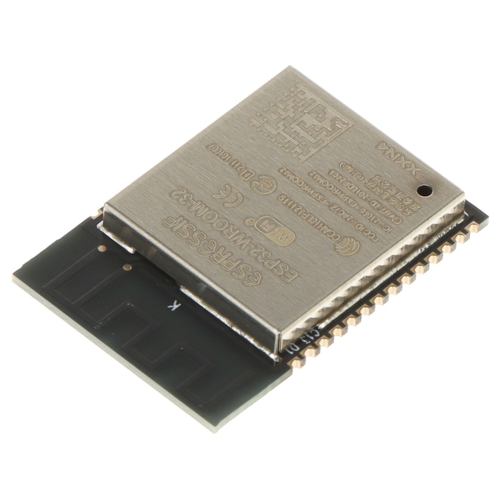 Espressif modul, Wi-Fi + Bluetooth ESP-WROOM-32, 2 processzor, 2.4 GHz, 25.5x18x3.2mm