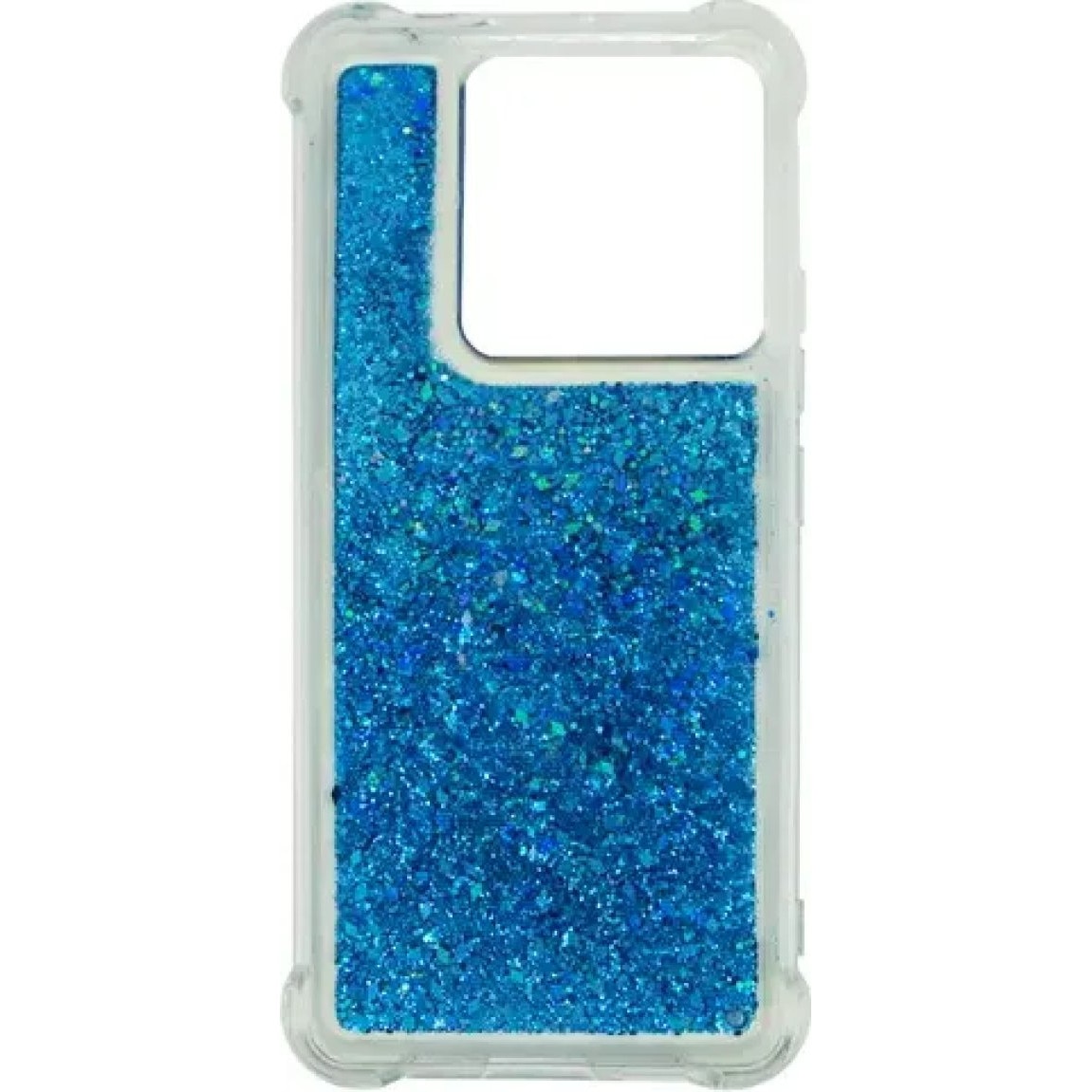 Husa telefon Vivid pentru Xiaomi Redmi 12C, transparenta, din silicon, cu glitter
