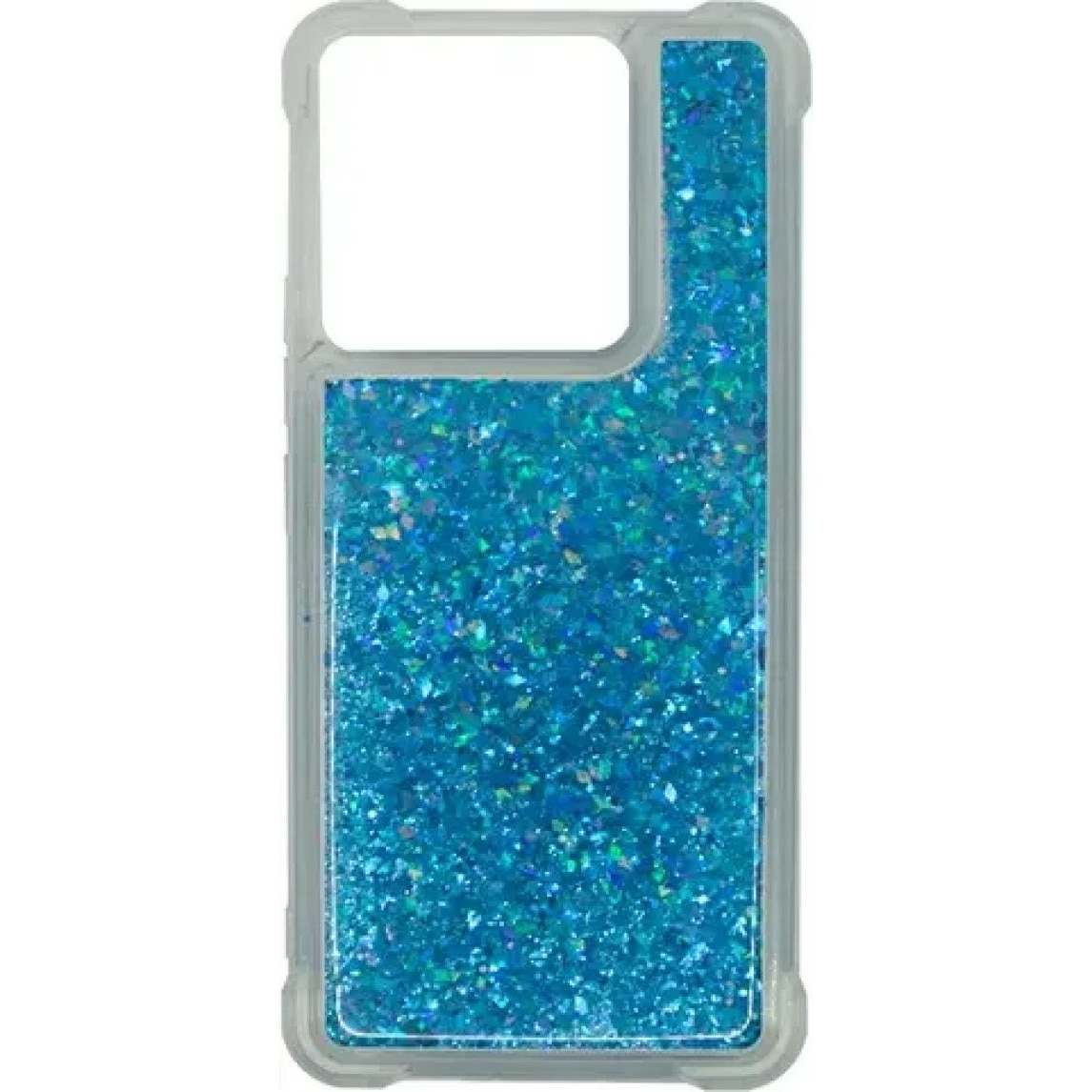 Husa telefon Vivid pentru Xiaomi Redmi 12C, transparenta, din silicon, cu glitter