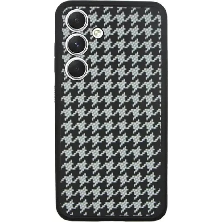 Husa telefon Vivid pentru Samsung Galaxy S24, silicon, negru, set de protectie completa