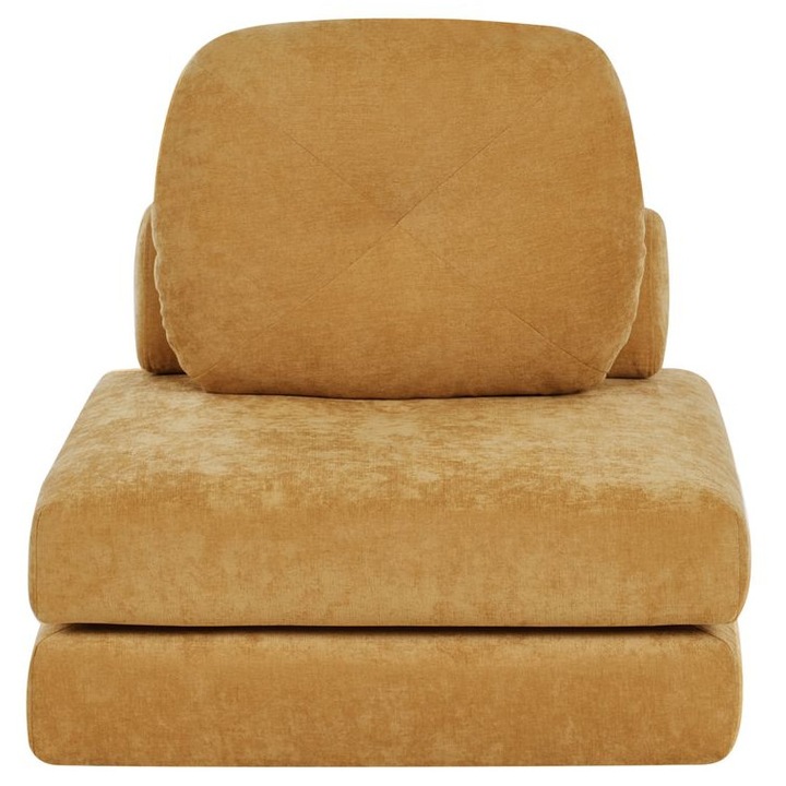 Egyszemélyes kanapéágy Olden Mustársárga