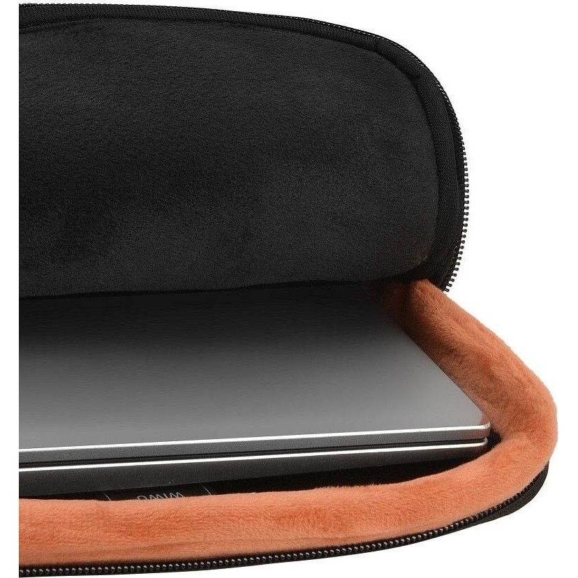 Geanta laptop WiWU Warriors, 14 inch, nylon 1000D impermeabil, 35x25x2.5cm, neagra