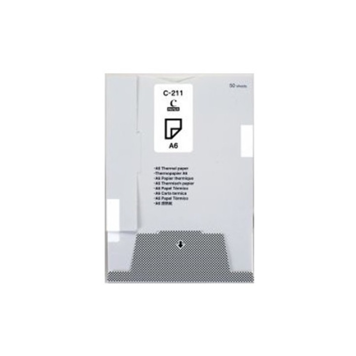 Hartie termica A6 OEM pentru imprimanta, alb, 10x15cm