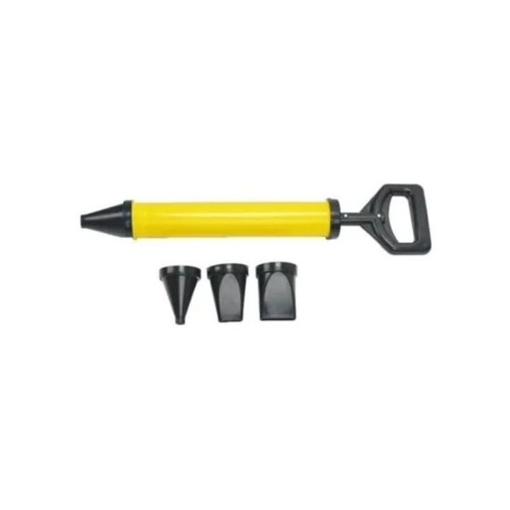 Pistol de chit manual Yf22307-4, accesorii vopsire si tencuire, pentru mortar de ciment, culoare lime