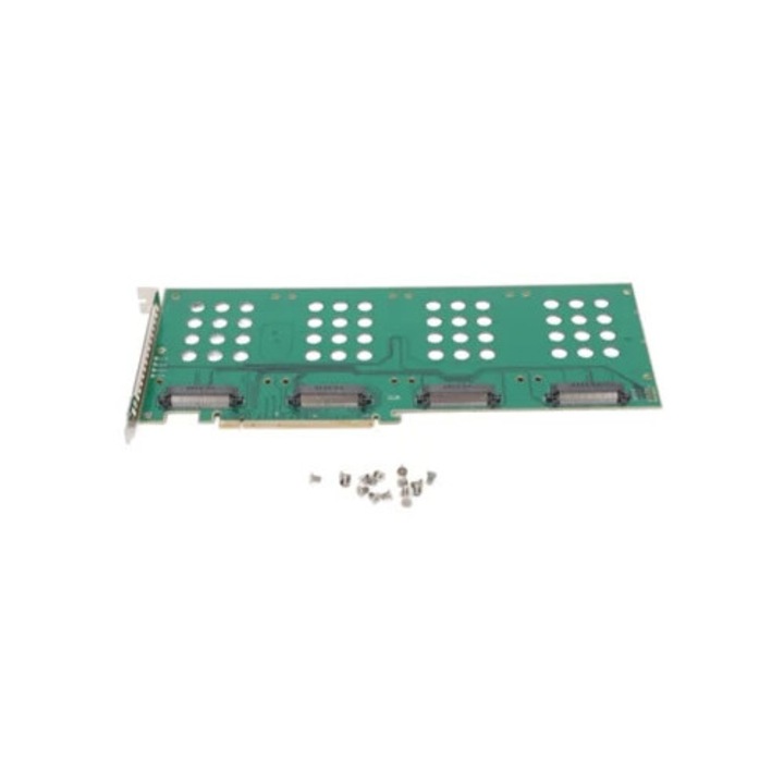 PCIe 3.0 x16 разширителна карта за SSD M.2 U.2 NVMe, Riser адаптер