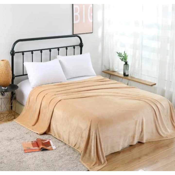Cocolino Premium UNI takaró 200x230 cm, Bézs, Vastag és Puha, Kétszemélyes ágyra, Puha és Meleg anyag