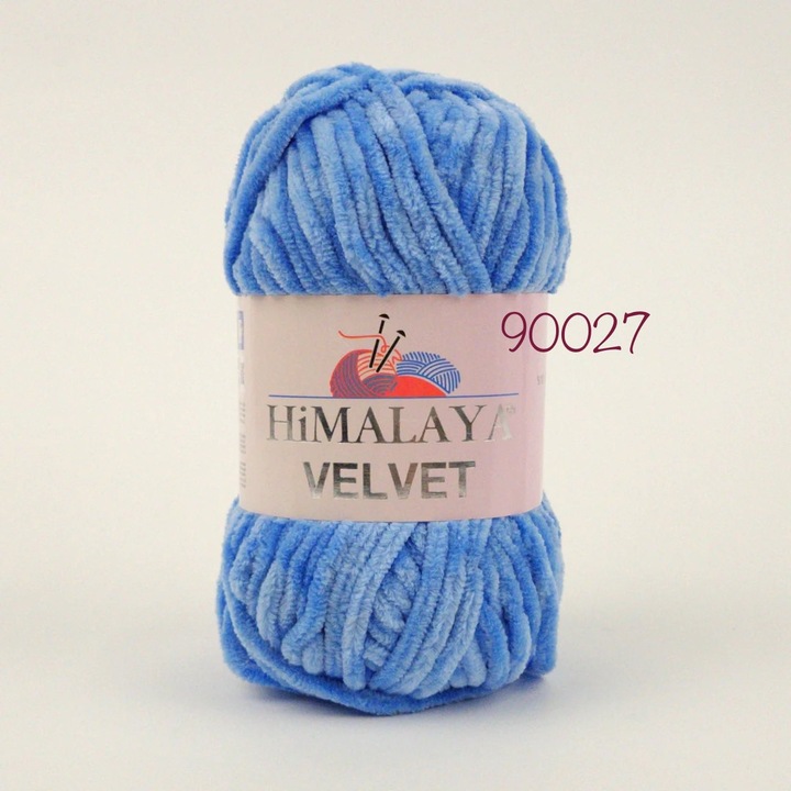 Himalaya VELVET kötőfonal / horgolófonal, Összetétel: 100% mikropoliészter, Súly / hossz: 100 g / 120 m, szín 90027