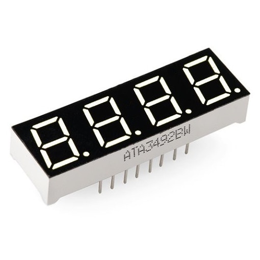 4x7 Led Display LED 4x7 segmente, roșu, 50.4x19x8mm, set 1 bucata - eMAG.ro