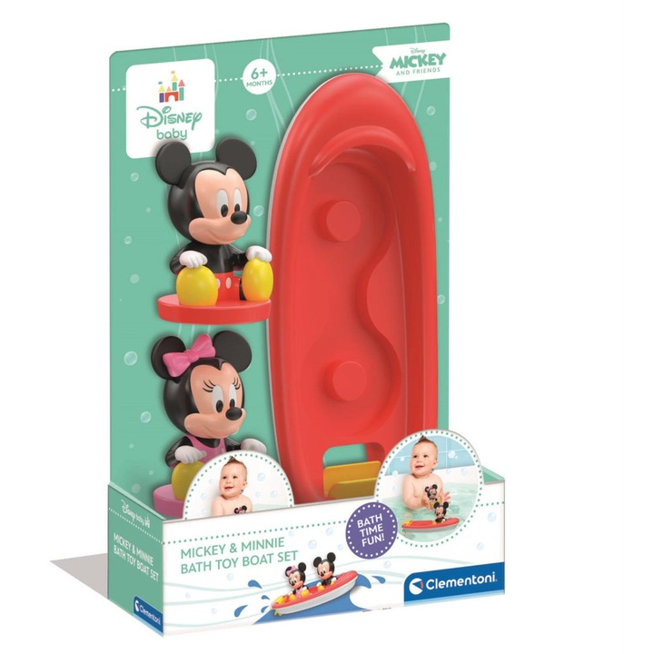 Jucarie Clementoni, Mickey & Minnie - Barcuta