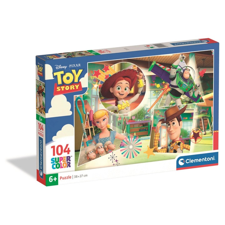 Disney Játékháború Crew 104 db-os puzzle Clementoni