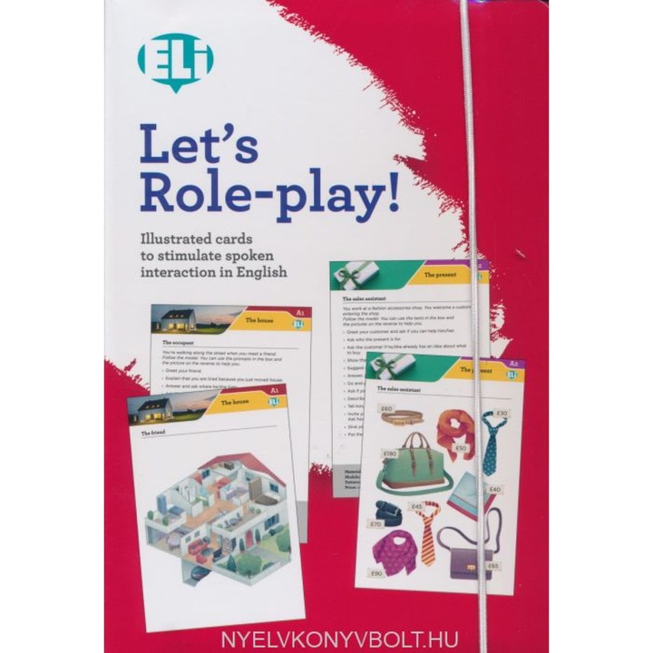 Let's Role-play! - Illustrated cards to stimulate spoken interaction in English- angol - Könyv