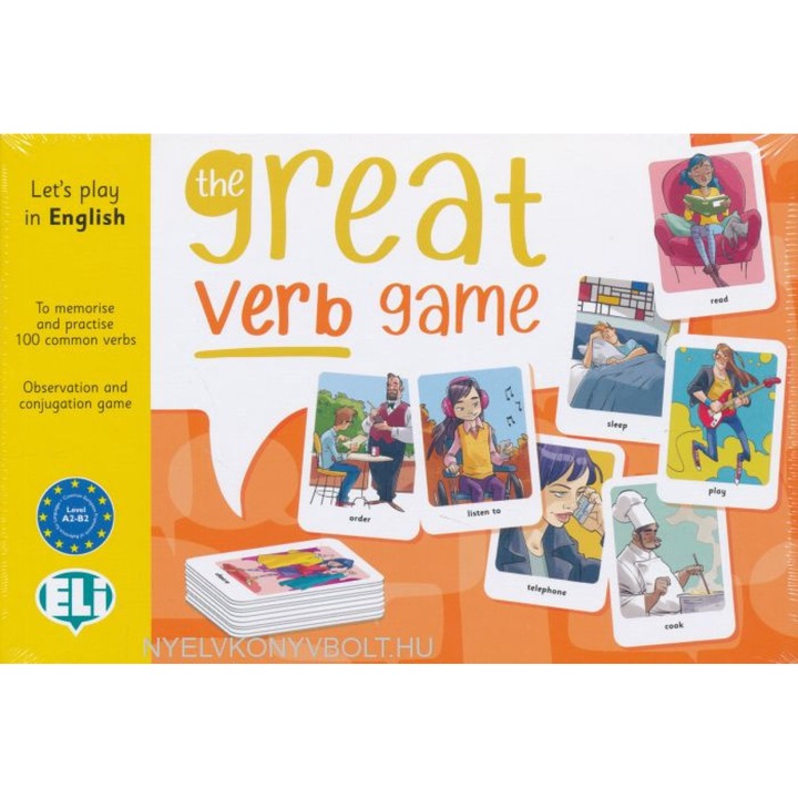 ELI Language Games: The Great Verb Game (Társasjáték)- angol - Társasjáték