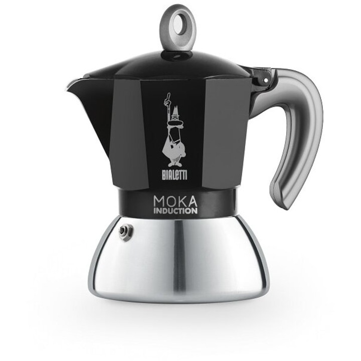 Espressor Bialetti Moka Induction, 2 porții, 1.2l, Negru