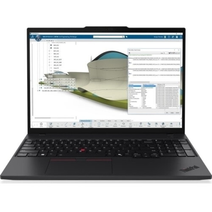 Laptop Lenovo ThinkPad P16s Gen 4, Intel Core Ultra 7 255H, 16 inch, RAM 32GB, SSD 1TB, nVidia RTX PRO 500 6GB, Windows 11 Pro, Negru