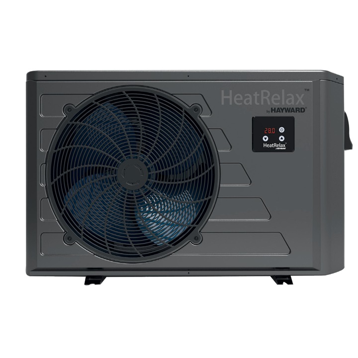 Pompa de caldura pentru piscina Hayward, 12kW, ABS, max. 60mc, on-off, silentioasa