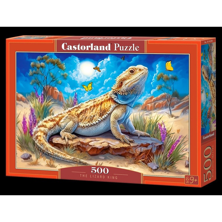 Castorland 500 db-os puzzle - The Lizard King (B-54206)