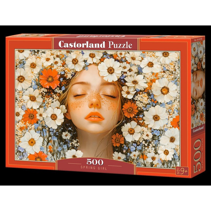 Castorland 500 db-os puzzle - Spring Girl (B-54183)
