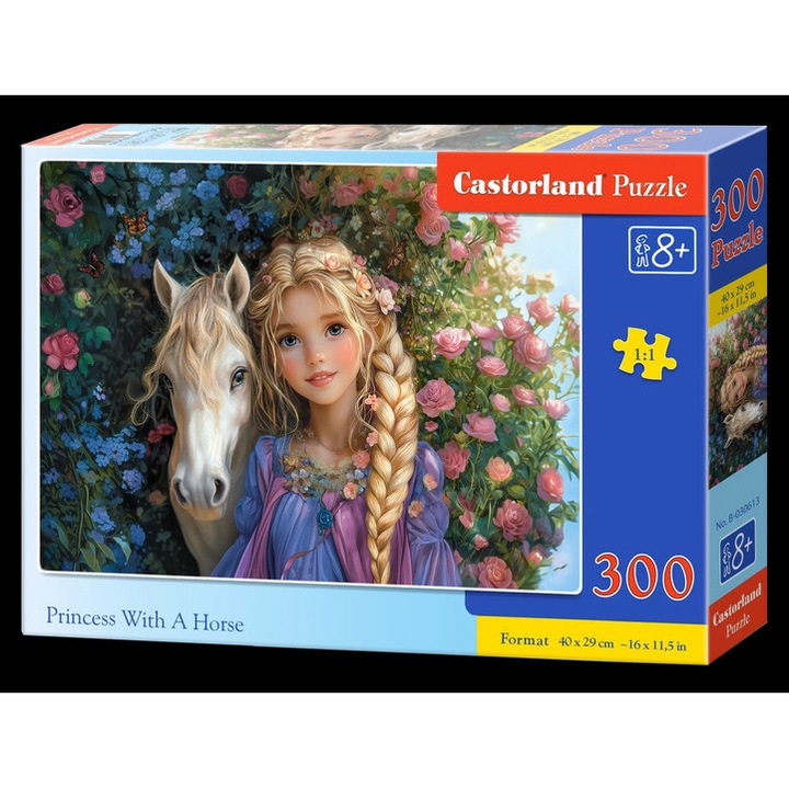 Castorland 300 db-os puzzle - Hercegnő lóval (B-030613)