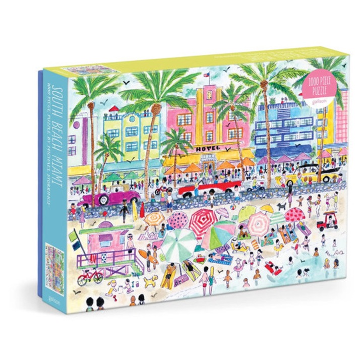 Galison 1000 db-os puzzle - Michael Storrings South Beach Miami (87997)